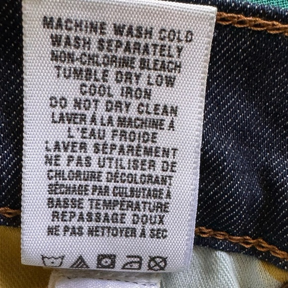 LUCKY BRAND Sofia Boot Women’s Zip Up 5 Pocket Distressed Blue Jeans Size 2/26 - Picture 5 of 8